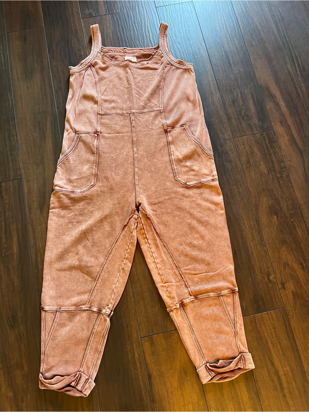 Anthropologie daily practice, one piece, size L faded cherry color. Perfect!